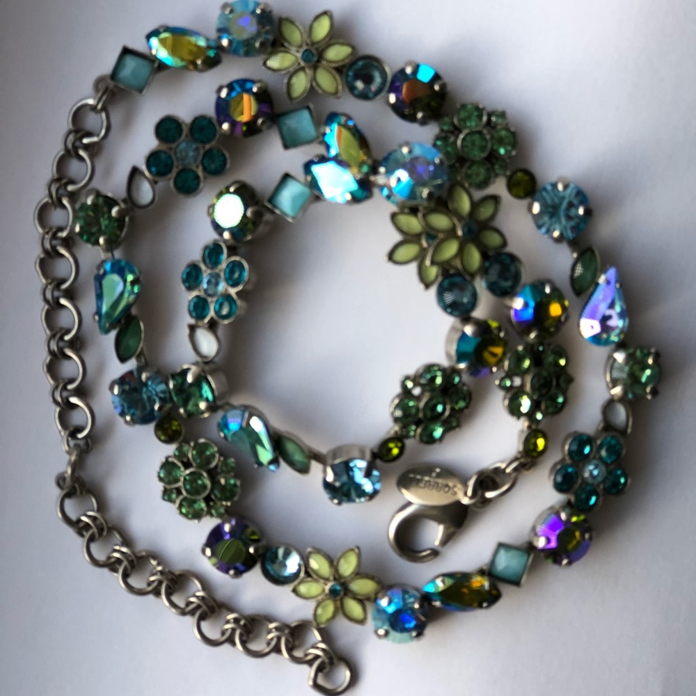 Sorrelli Turquoise, greens, and blues Necklace